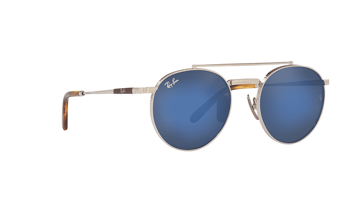 Ray-Ban Round Ii Titanium RB8237 3139O4 53 11