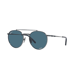 Ray-Ban Round Ii Titanium Polarizado RB8237 3142S2 53