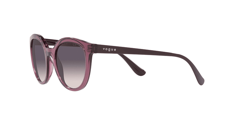 Óculos de Sol Vogue VO5427S 276136 Transparente Lente Rosa Degradê Cinza  Tam 50