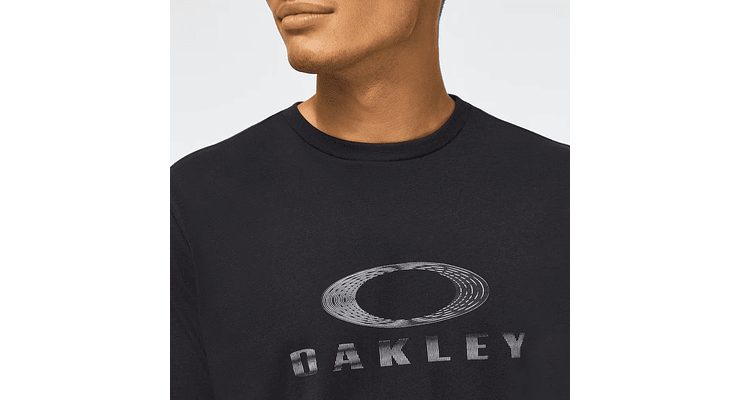 Polera Oakley Planetary Ring Bark Tee Negra M - Image 3