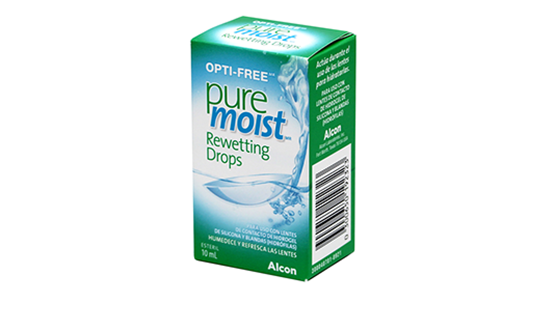 Opti-Free Pure Moist Rewetting Drops 10ml 1