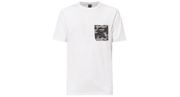 Polera Oakley Classic B1B Blanco M - Image 2