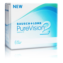 PureVision 2 Caja 6 Lentes de Contacto
