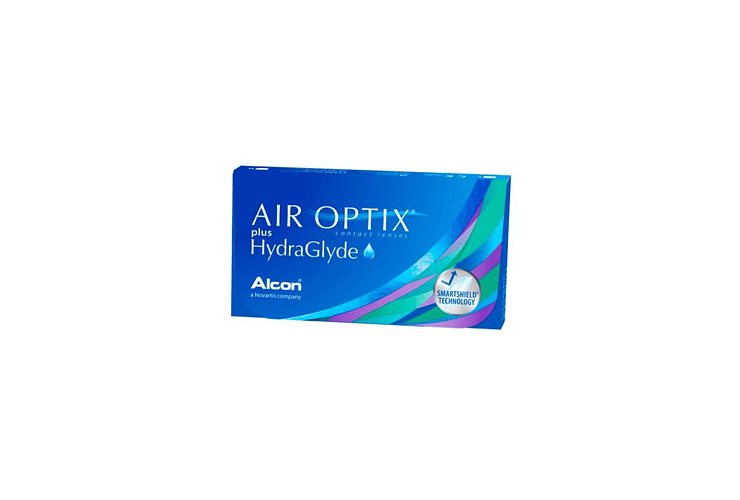 Air Optix Plus HydraGlyde  Caja 6 Lentes de Contacto