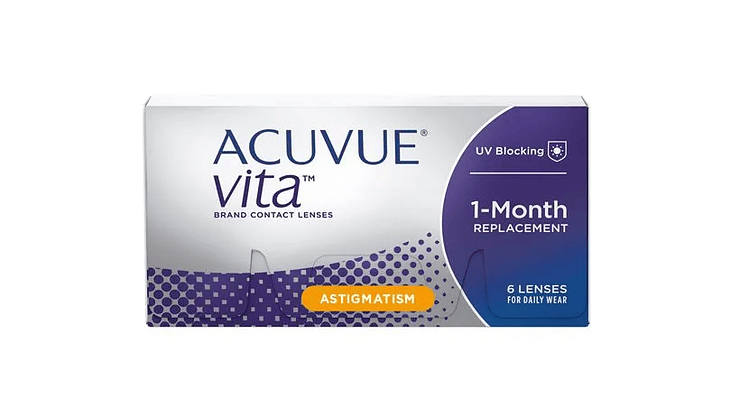 Acuvue Vita Astigmatismo con tecnología HydraMax Caja 6 Lentes de Contacto - Image 2