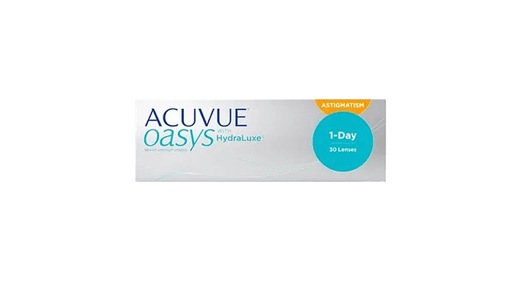 Acuvue Oasys 1 Day with Hydraluxe para Astigmatismo Caja 30 Lentes de Contacto - Image 2