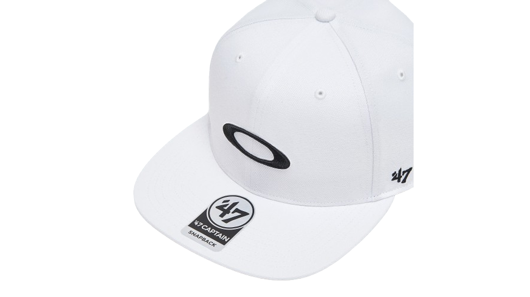 Jockey 47 Oakley B1B Ellipse Hat Blanco 3