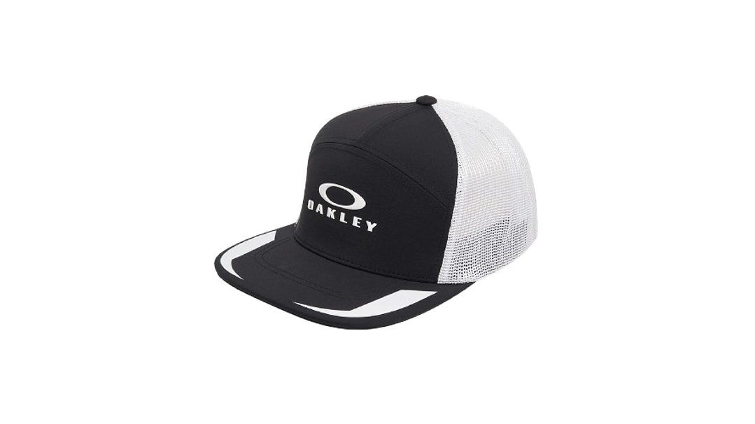 Jockey Oakley Podium Trucker Negro-Blanco T/L 1