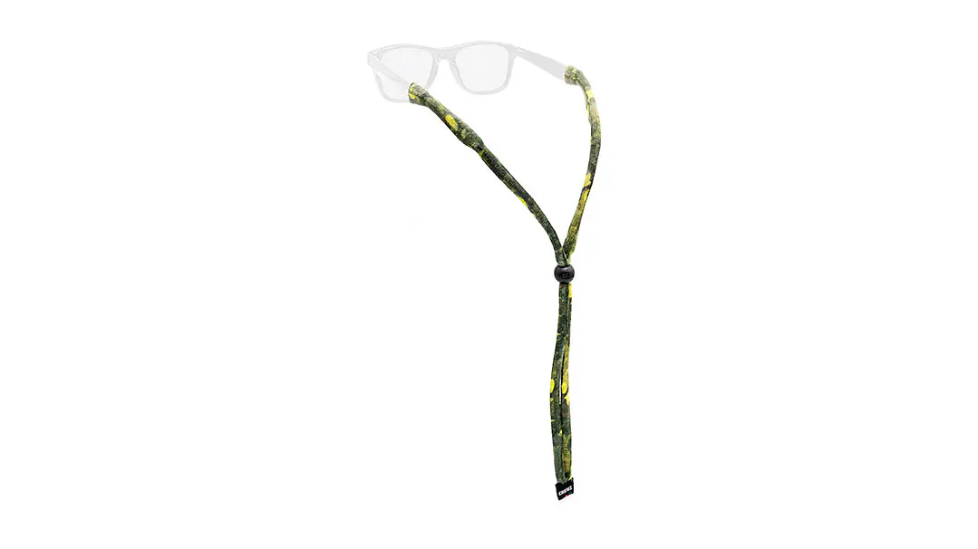 Correa (strap) de lentes de algodón original Fish Camo Green 1