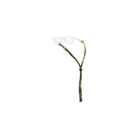 Correa (strap) de lentes de algodón original Fish Camo Green