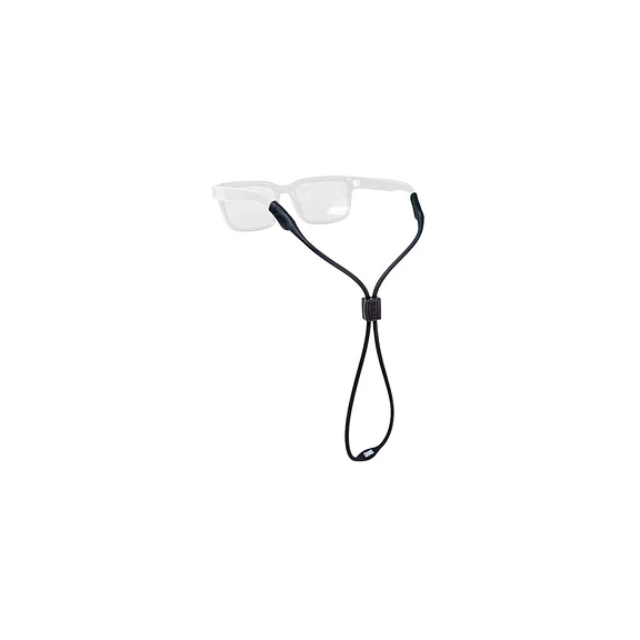 Correa (strap) de lentes de goma The Slim negro