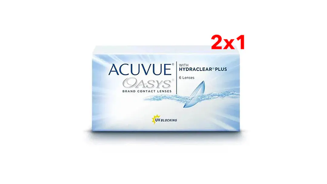 Acuvue Oasys con HydraClear Plus Caja 6 Lentes de Contacto 1