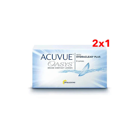Acuvue Oasys con HydraClear Plus Caja 6 Lentes de Contacto