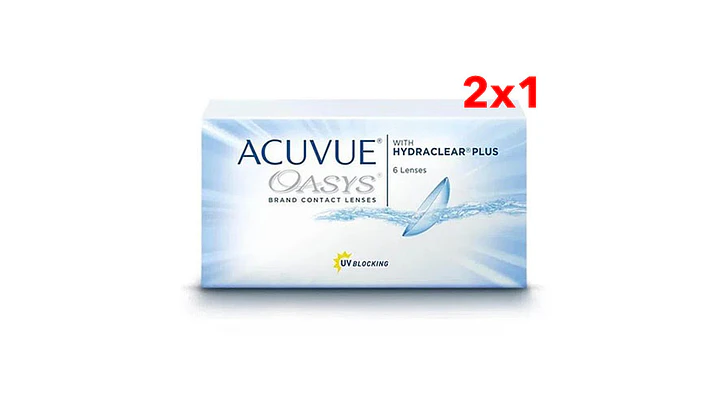 Acuvue Oasys con HydraClear Plus Caja 6 Lentes de Contacto 1