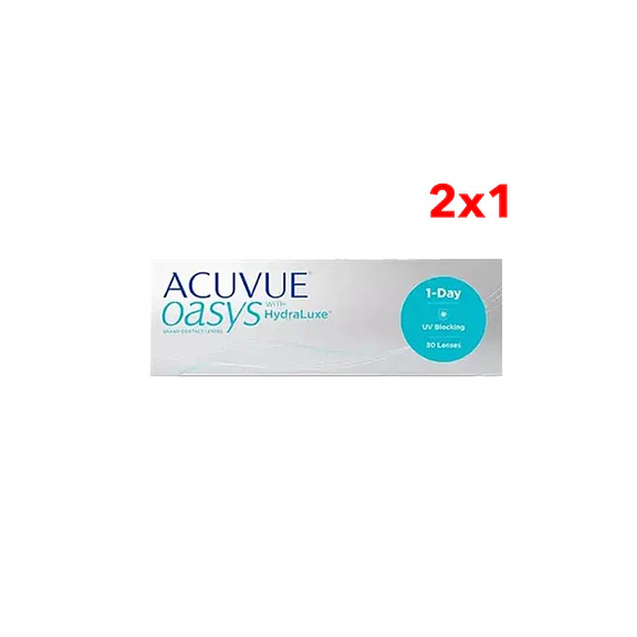 Acuvue Oasys 1-Day con HydraLuxe Caja 30 Lentes de Contacto