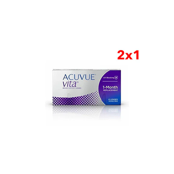 Acuvue Vita con tecnología HydraMax Caja 6 Lentes de Contacto