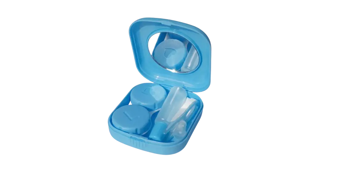 Kit estuche lentes de contacto Azul KLCAZ 1
