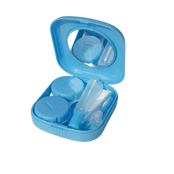 Kit estuche lentes de contacto Azul KLCAZ