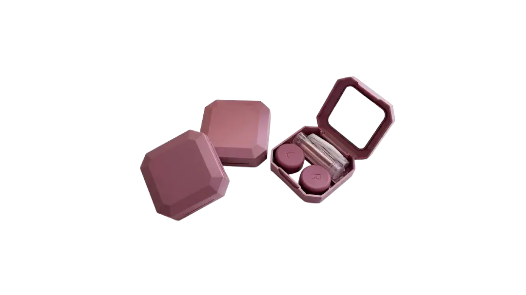  Kit estuche lentes de contacto Burdeo KLCB 1