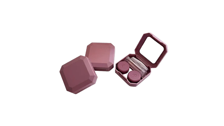  Kit estuche lentes de contacto Burdeo KLCB 1