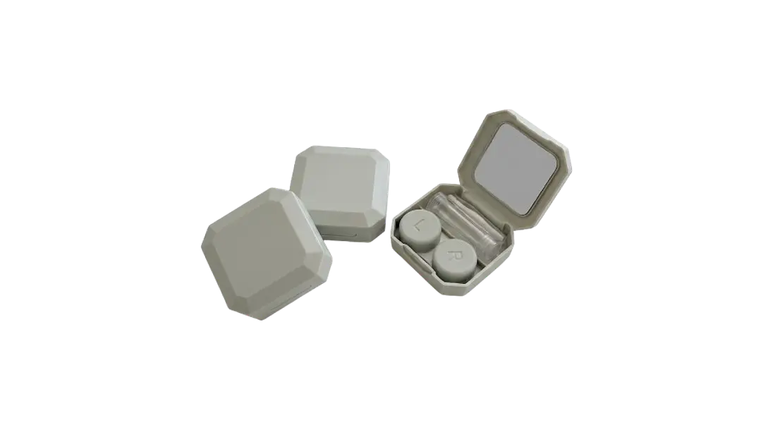  Kit estuche lentes de contacto Gris KLCG 1