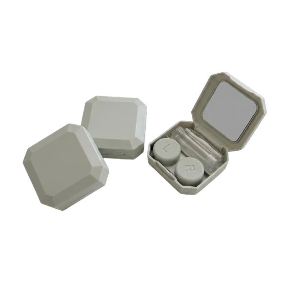  Kit estuche lentes de contacto Gris KLCG