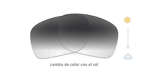 Lente Monofocal Alta calidad Superhidrofóbico Fotocromático Gris