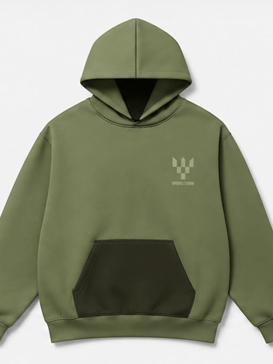 HOODIE 1TWN OLIVE 1