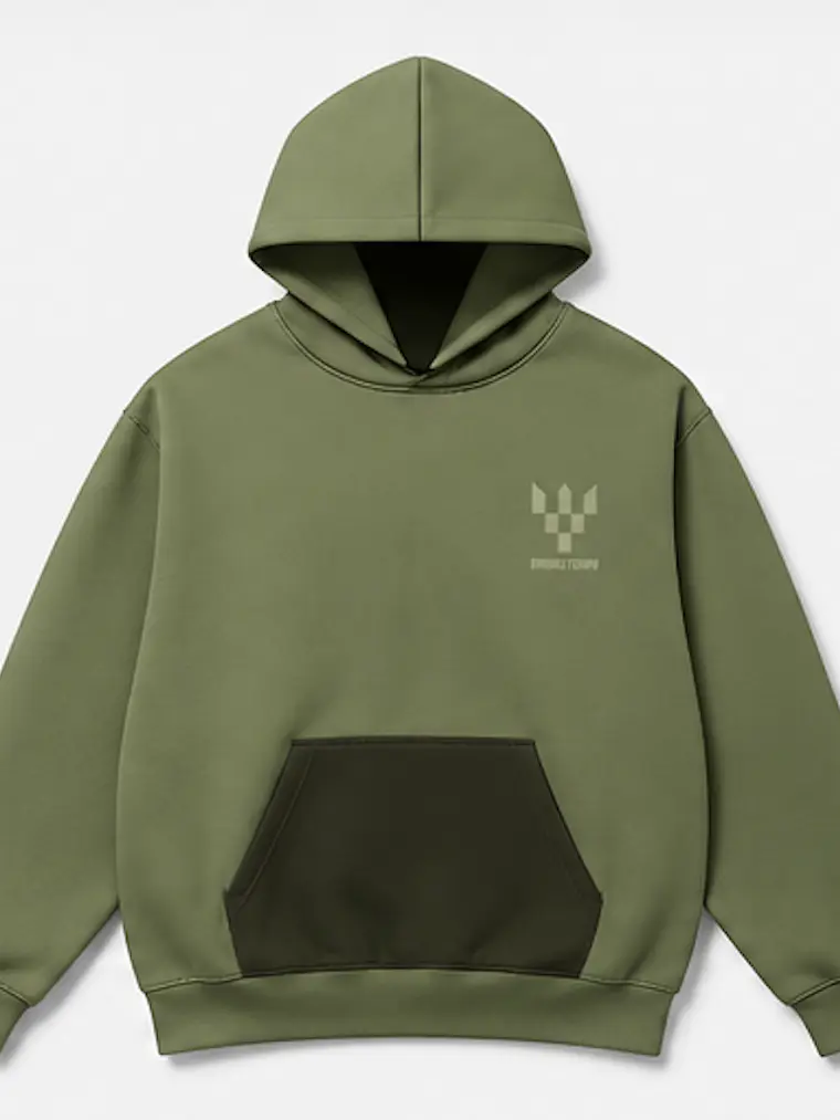 HOODIE 1TWN OLIVE 1