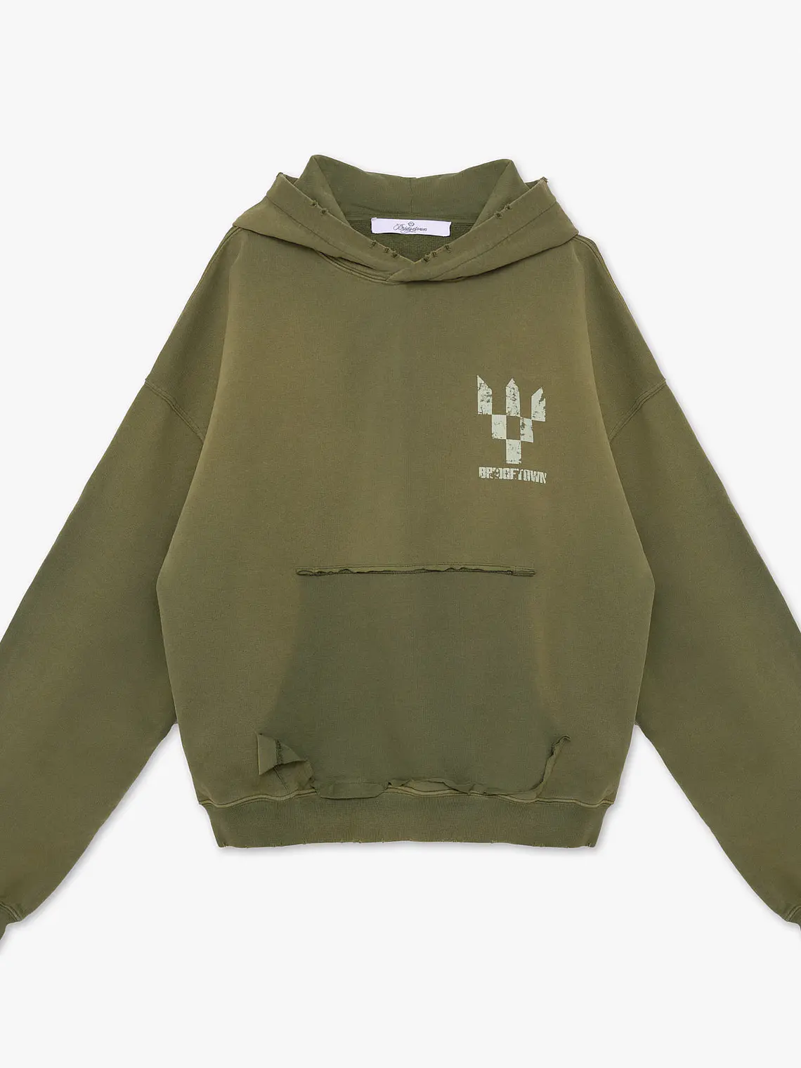 Hoodie BTB Olive 1