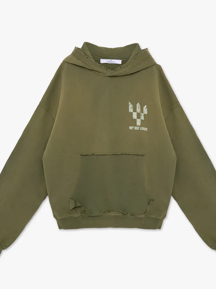Hoodie BTB Olive 1