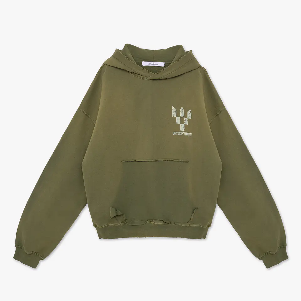 HOODIE BTB OLIVE 1