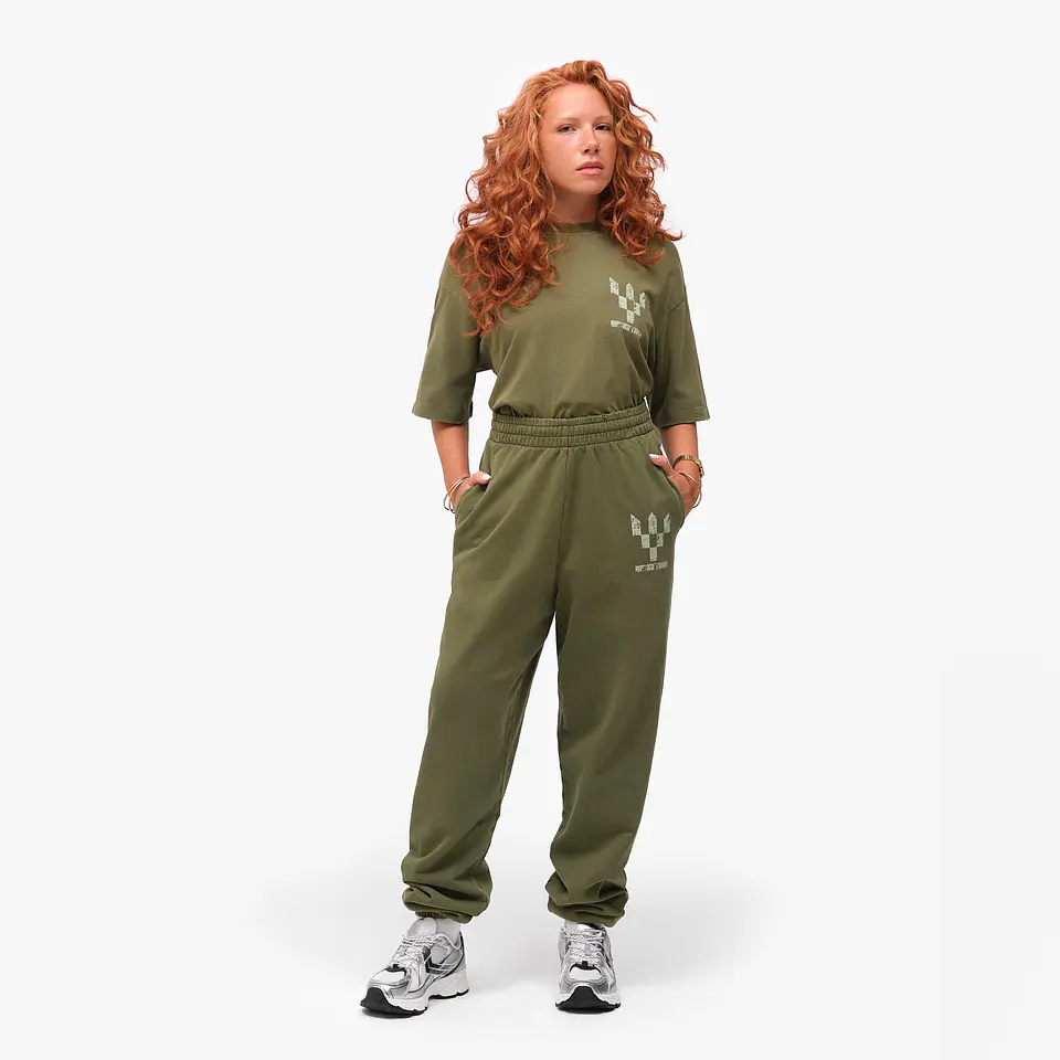ELASTIC PANTS BTB OLIVE 3