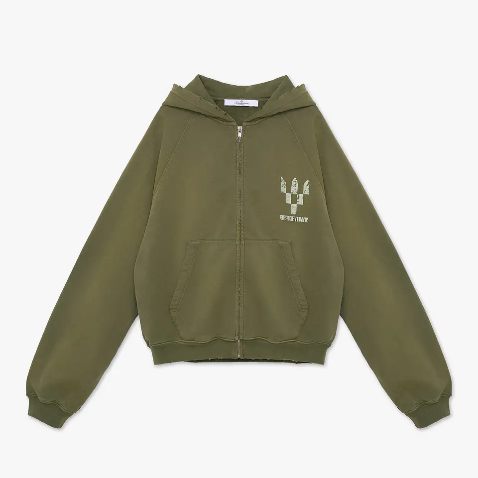 ZIPPER BTB OLIVE 1