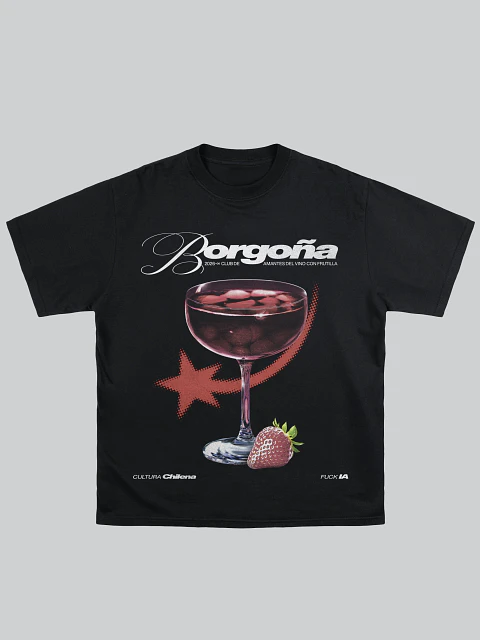 Polera Borgoña
