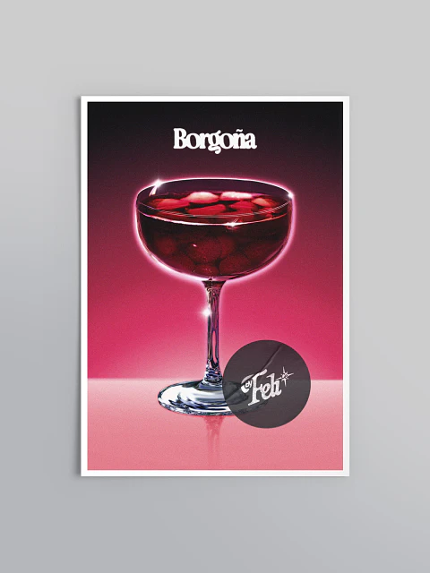 Print Borgoña