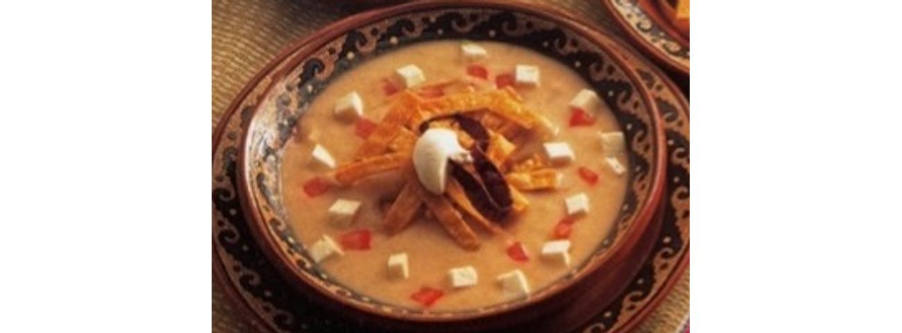 Sopa Tarasca (Crema de Feijão)