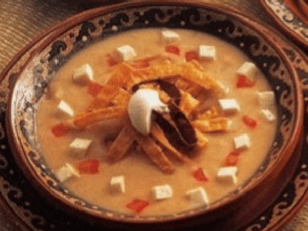 Sopa Tarasca (Crema de Feijão)