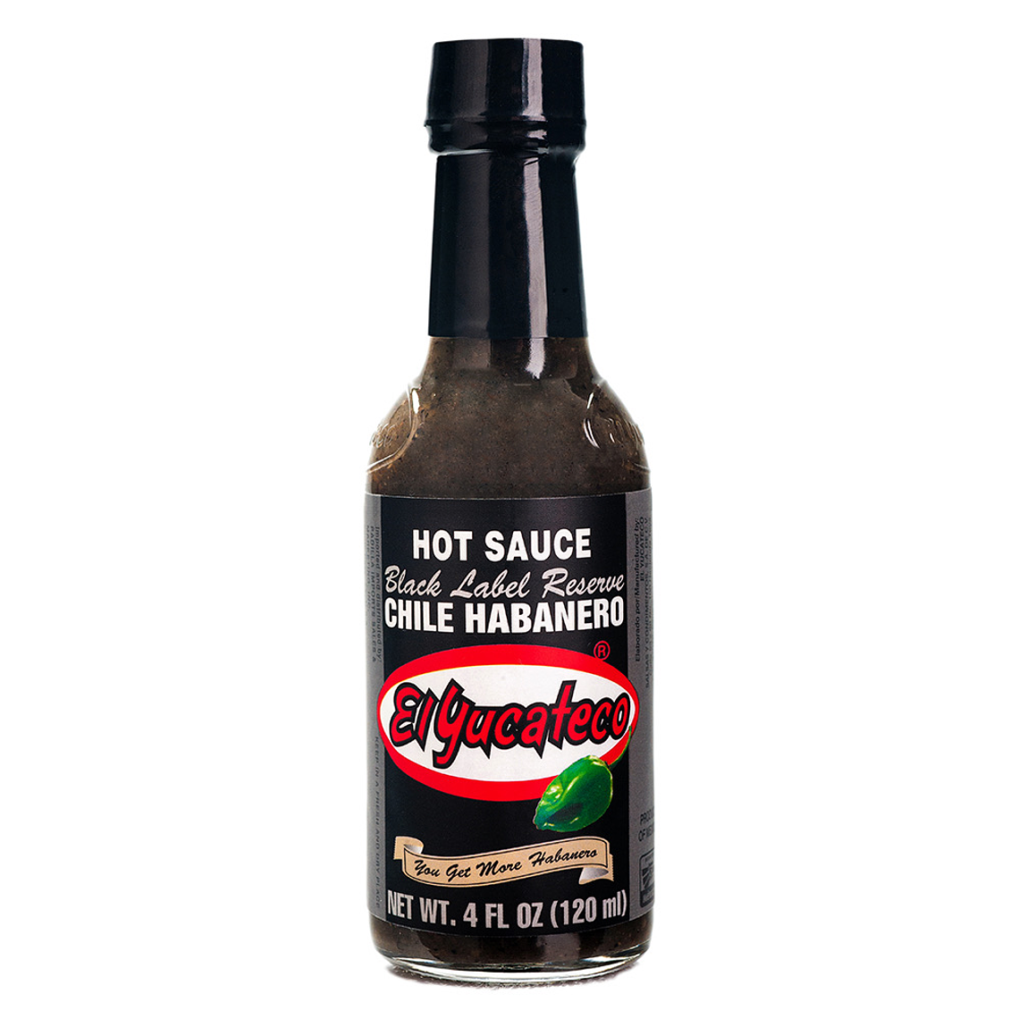 Salsa de Habanero Etiqueta Negra 120ml | El Yucateco 1