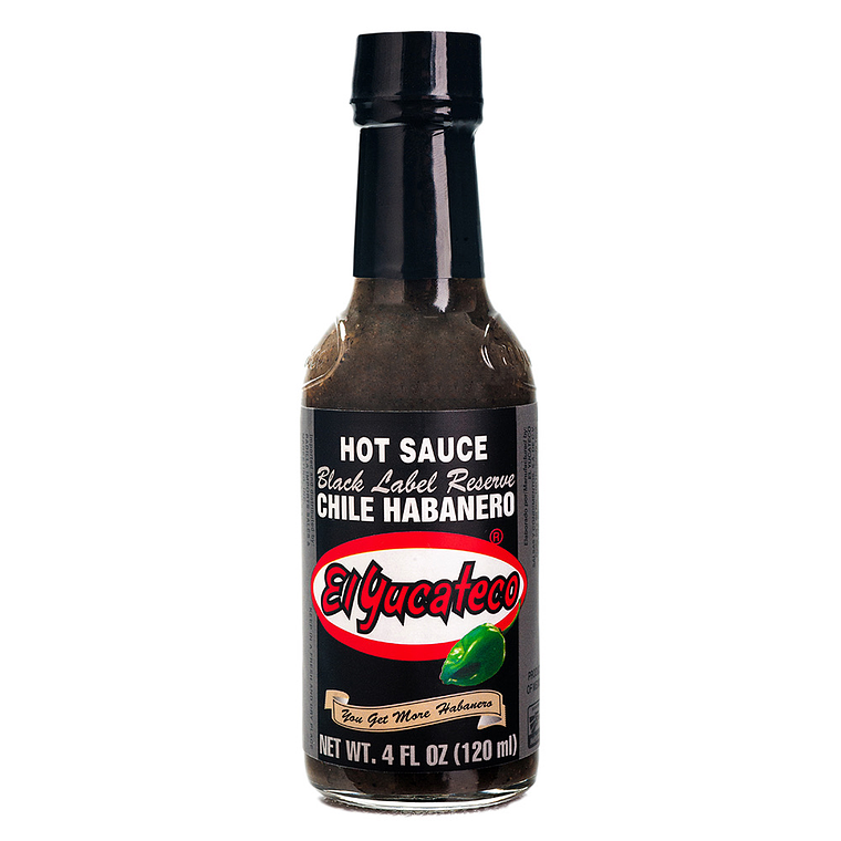 Salsa de Habanero Etiqueta Negra 120ml | El Yucateco 1