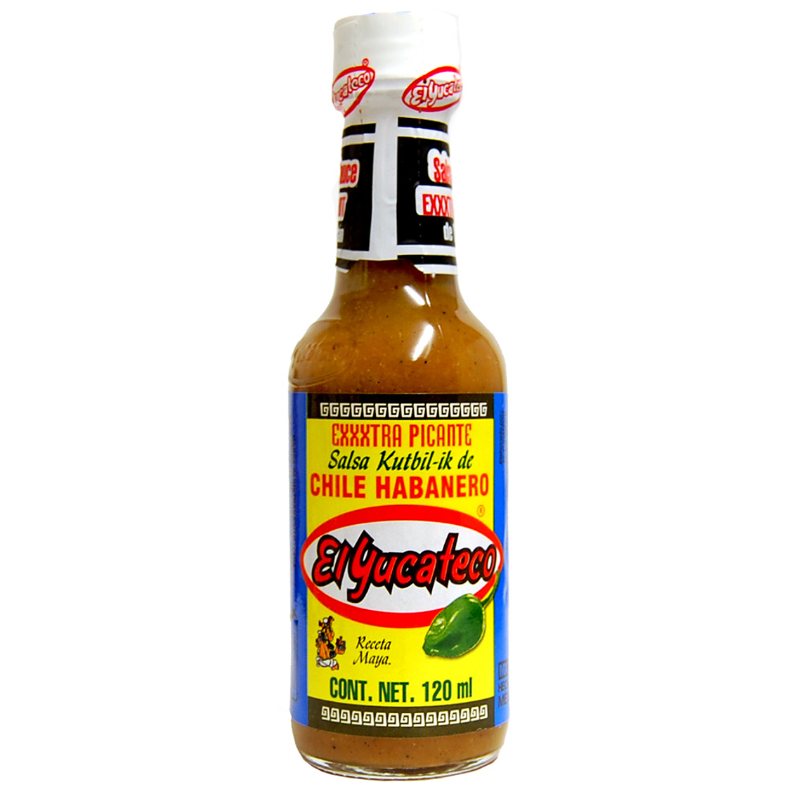 Habanero Kutbil-ik Extra-Hot Sauce 120ml | El Yucateco 1