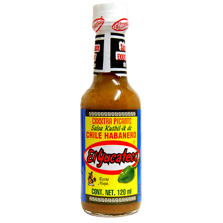 Habanero Kutbil-ik Extra-Hot Sauce 120ml | El Yucateco 1