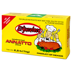 El Yucateco Pasta de Achiote (Annato) 1kg