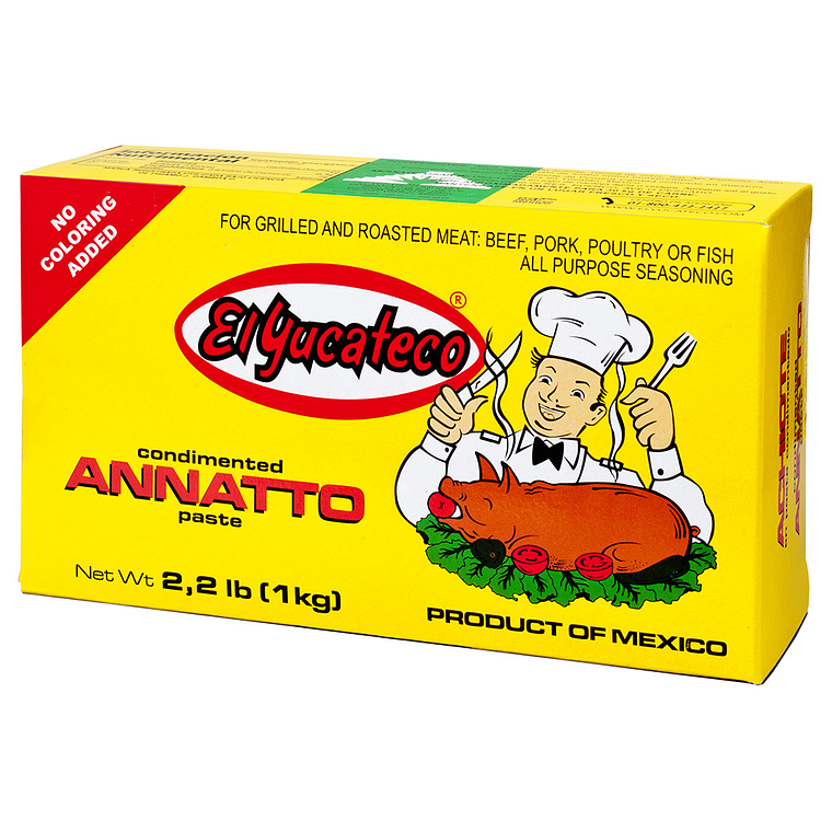 Pasta de Achiote (Annatto) 1kg | El Yucateco 1
