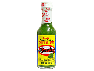 Habanero Green Sauce 120ml | El Yucateco