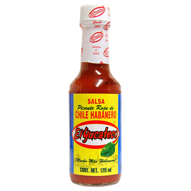 Molho Habanero Vermelho 120ml | El Yucateco 1