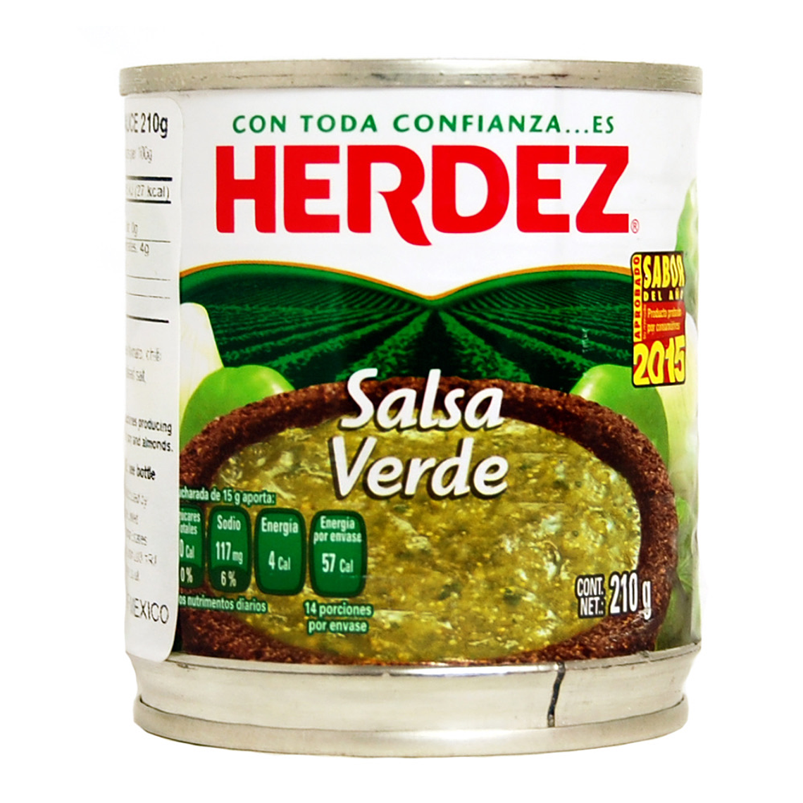 Molho Verde com Tomatillo (salsa verde) 210g | Herdez 1