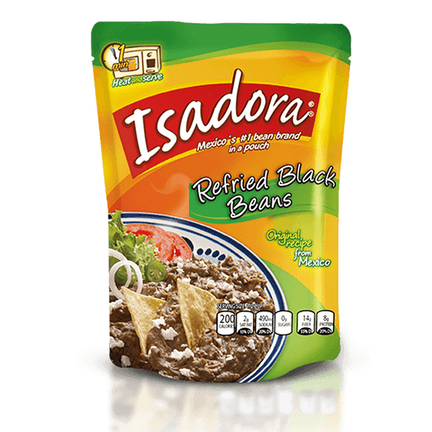 Isadora Feijão Preto em Pasta -  400g