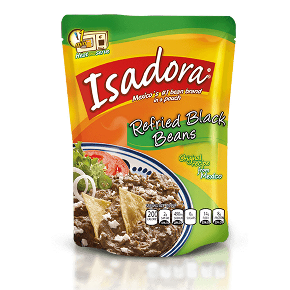 Feijão Preto Refrito 430g | Isadora 1