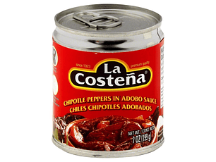 Chiles Chipotles Adobados 199g | La Costeña
